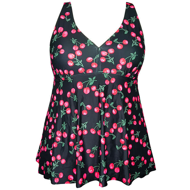 Robe de bain taille empire à imprimé léopard et fleurs - image 17