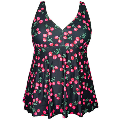 Robe de bain taille empire à imprimé léopard et fleurs - image 17