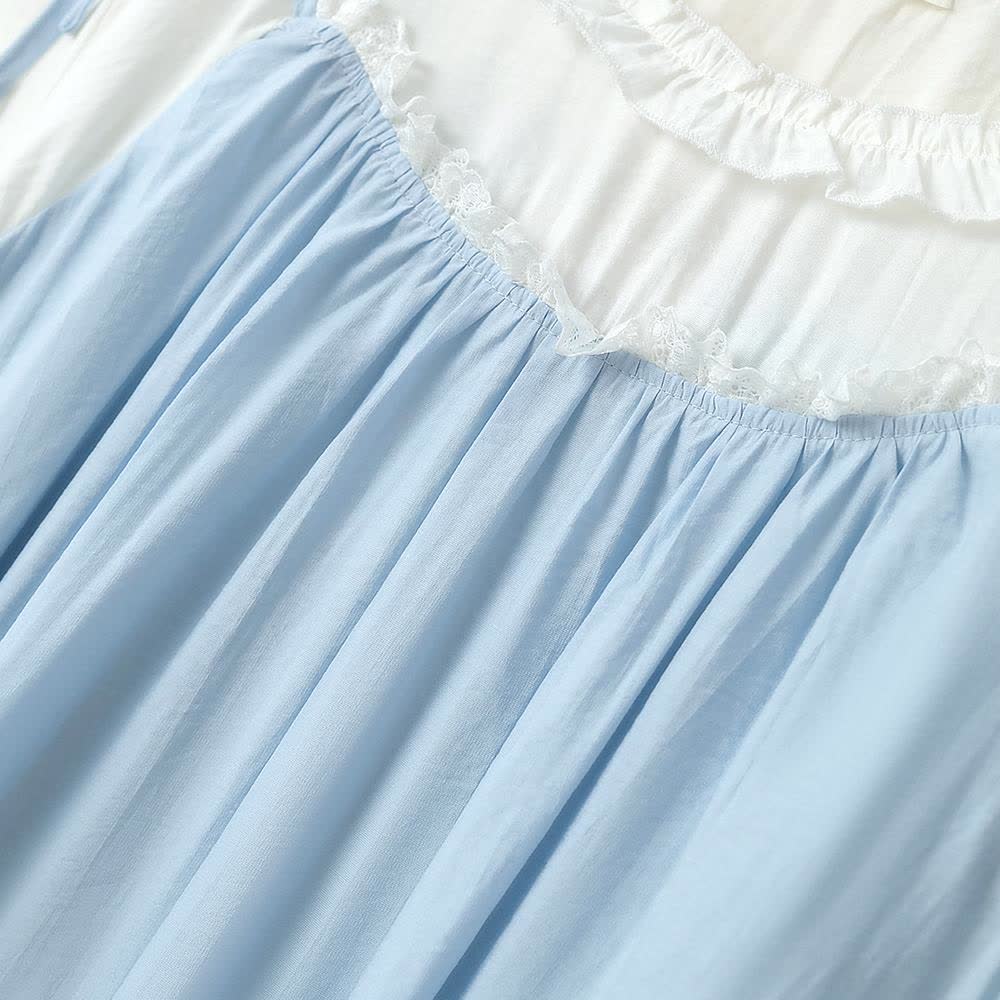 Robe midi deux pièces à bretelles nœud grande taille - image 3