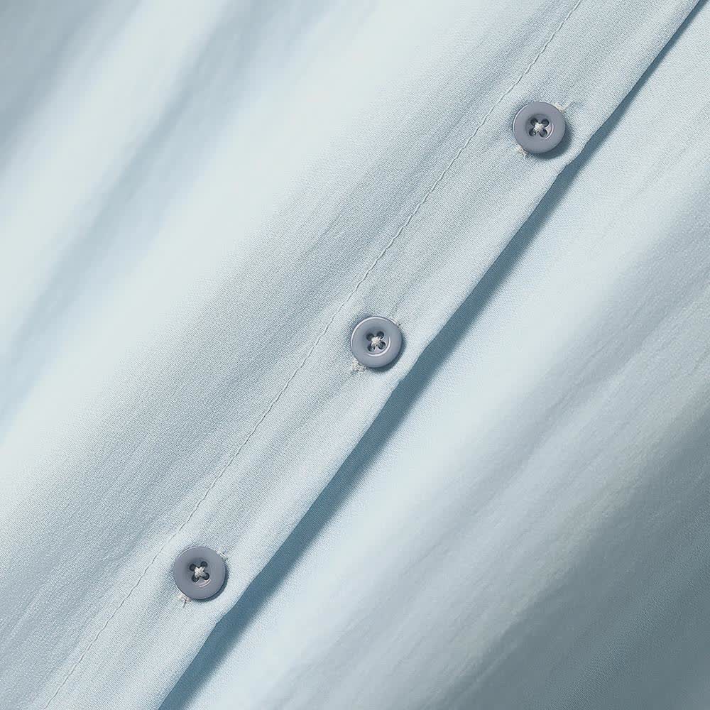 Chemisier grande taille à col volanté et bordure en dentelle - image 3