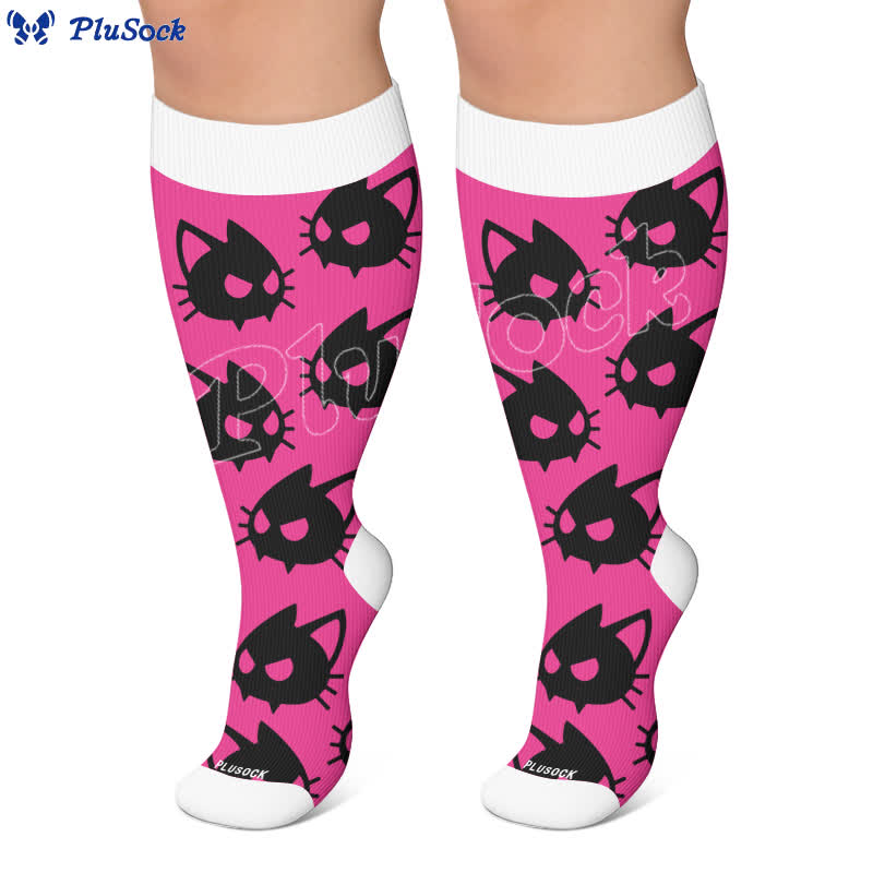 Chaussettes de compression alternatives grandes tailles à motifs de dessins animés - image 7