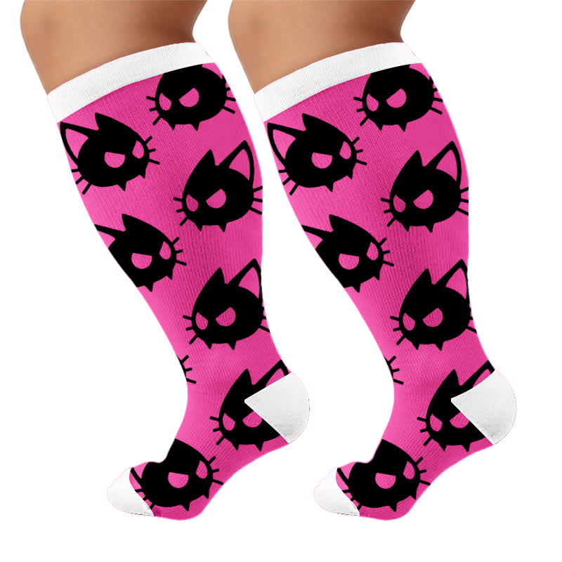 Chaussettes de compression alternatives grandes tailles à motifs de dessins animés - image 10