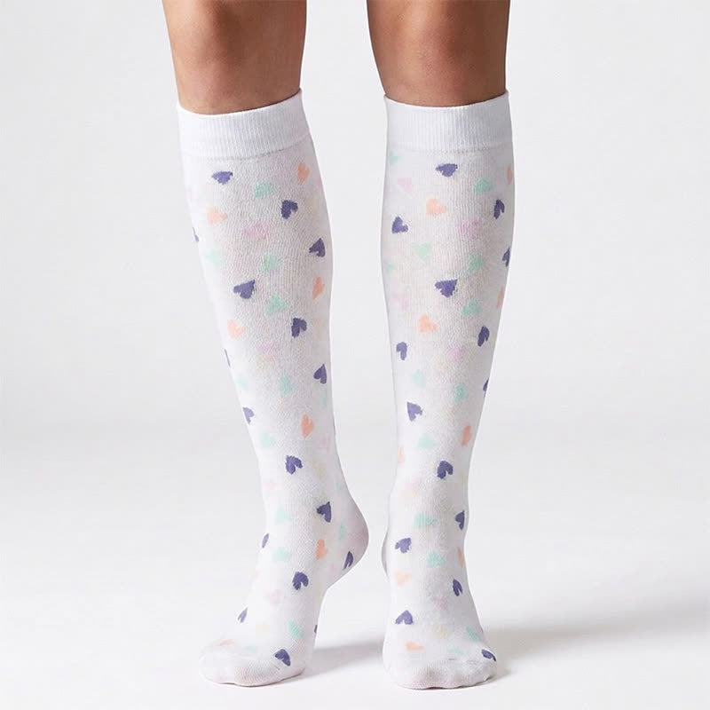 Chaussettes de compression à motif d'étoiles mignonnes (6 paires) - image 5