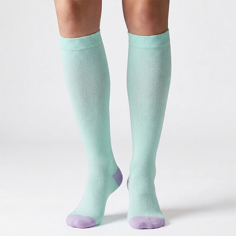 Chaussettes de compression à motif d'étoiles mignonnes (6 paires) - image 3