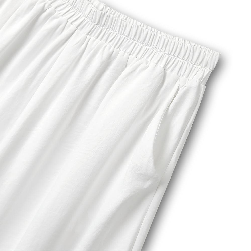 Ensemble de détente grande taille en bambou mélangé avec bordure en dentelle - image 7