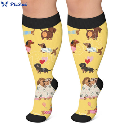 Lunettes de soleil cœur grande taille, chaussettes de compression pour chien - image 5