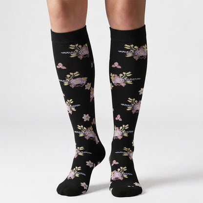 Chaussettes de compression série Flower (6 paires) - image 1