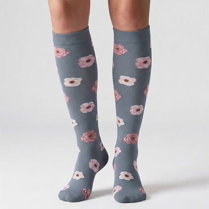Chaussettes de compression série Flower (6 paires) - image 4