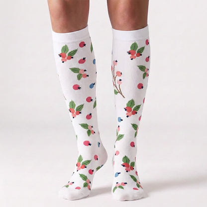 Chaussettes de compression Blooming Flowers (6 paires) - image 5
