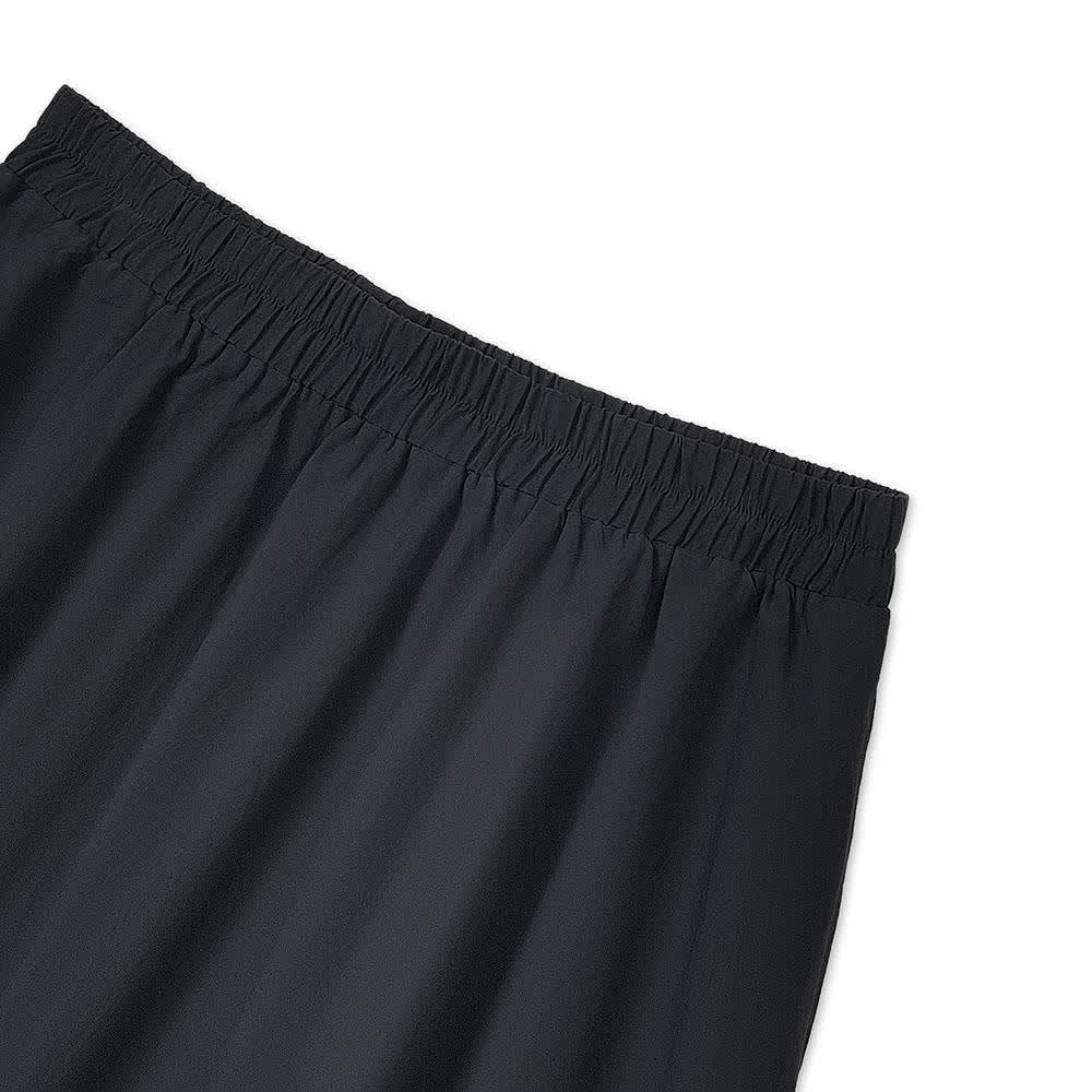 Ensemble jupe et haut ample en coton et lin uni grande taille avec poches - image 12