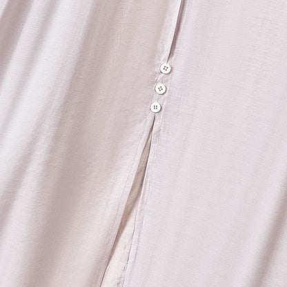 Ensemble chemise drapée et robe débardeur grande taille - image 4