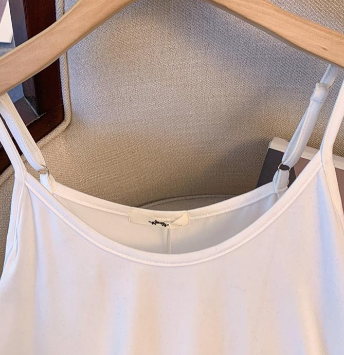 Débardeur camisole en soie glacée grande taille - image 3