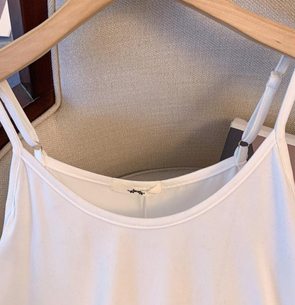 Débardeur camisole en soie glacée grande taille - image 3