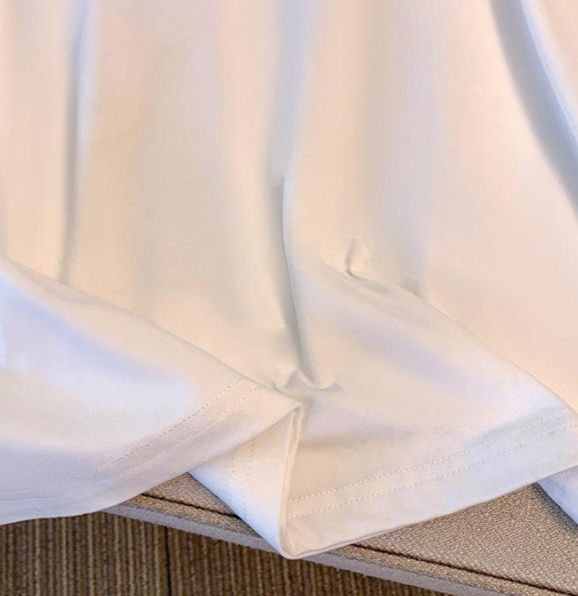 Débardeur camisole en soie glacée grande taille - image 6