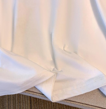 Débardeur camisole en soie glacée grande taille - image 6