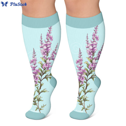 Chaussettes de compression Morning Glory grandes tailles - image 6