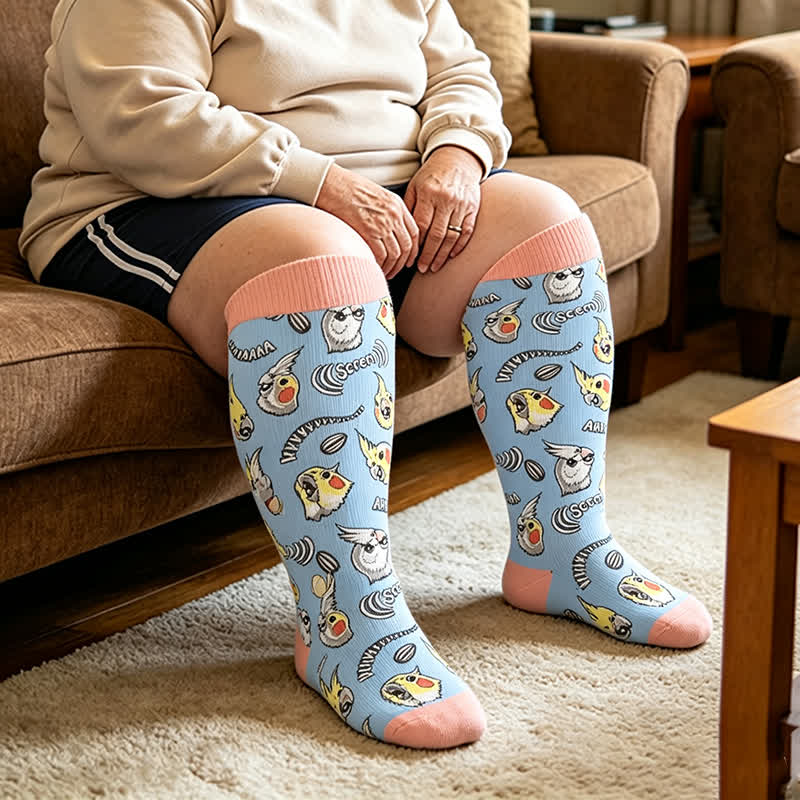Chaussettes de compression grandes tailles pour chats et perroquets - image 2