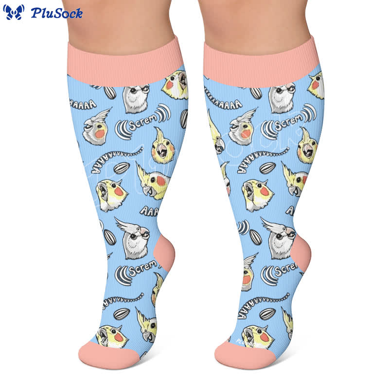 Chaussettes de compression grandes tailles pour chats et perroquets - image 5