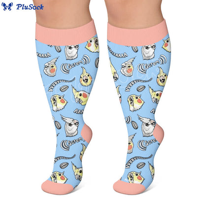Chaussettes de compression grandes tailles pour chats et perroquets - image 5