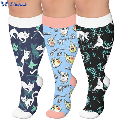 Chaussettes de compression grandes tailles pour chats et perroquets - image 0