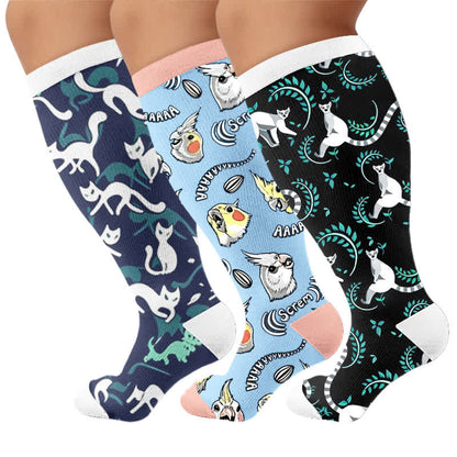 Chaussettes de compression grandes tailles pour chats et perroquets - image 7