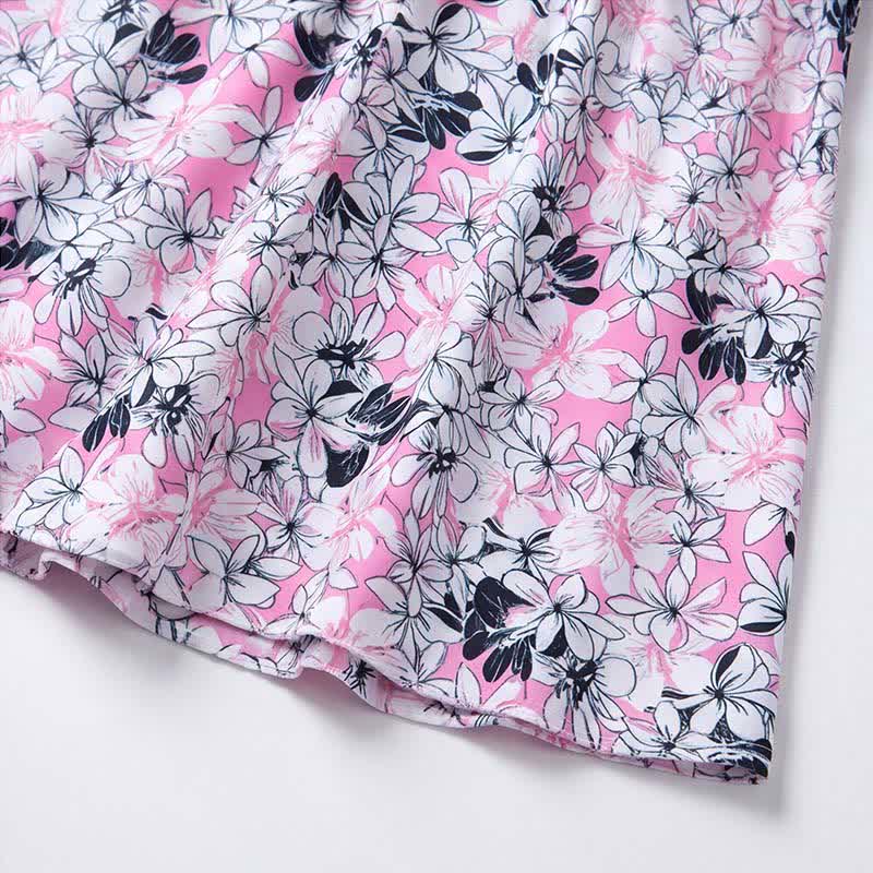 Robe de bain à jupe fleurie - image 16