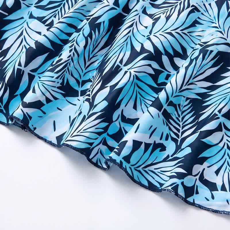 Robe de bain à jupe fleurie - image 10