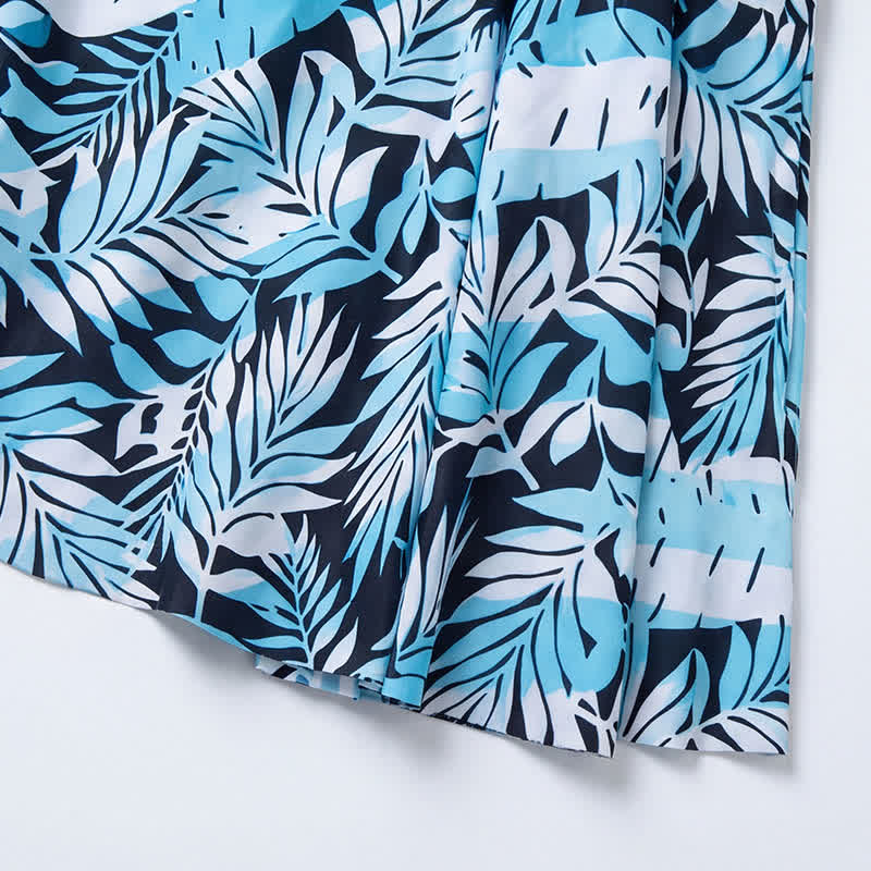 Robe de bain à jupe fleurie - image 11