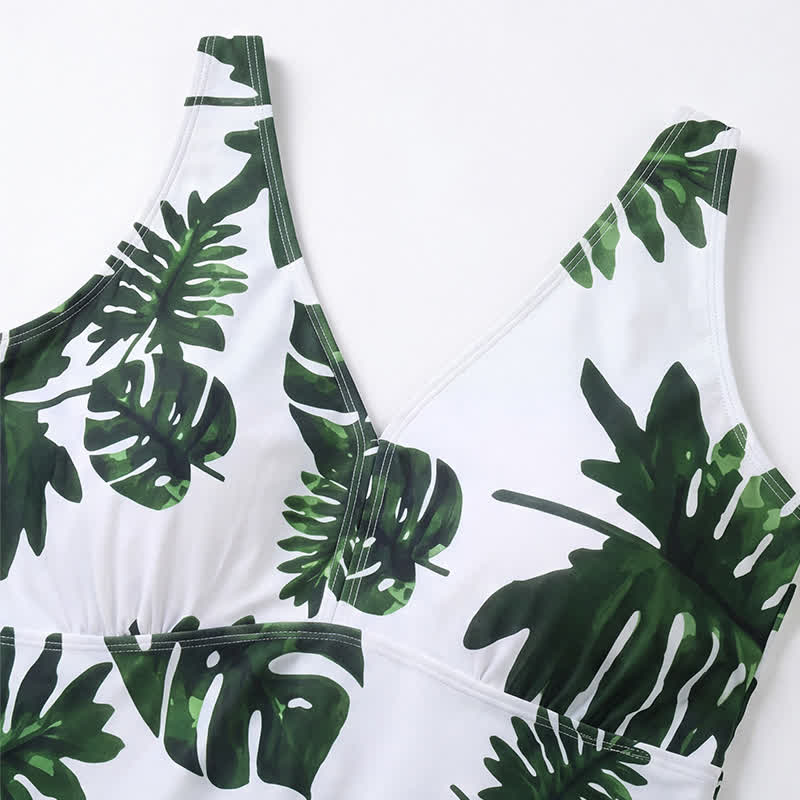 Robe de bain à jupe fleurie - image 20