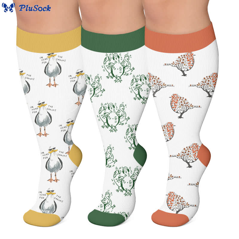 Chaussettes de compression Penguin grande taille - image 0