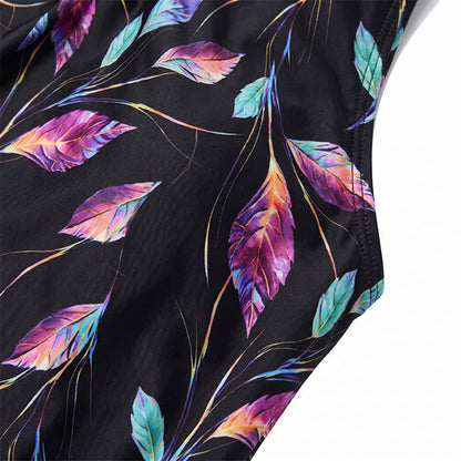 Ensemble tankini à feuilles tropicales - image 6