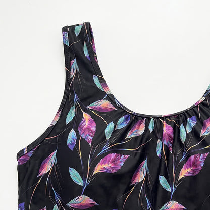 Ensemble tankini à feuilles tropicales - image 4