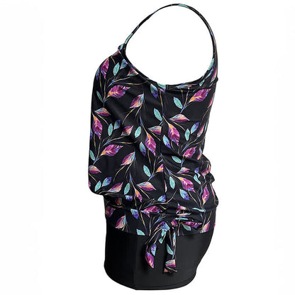 Ensemble tankini à feuilles tropicales - image 8