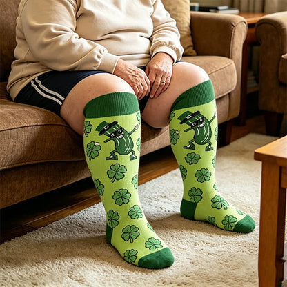 Chaussettes de compression Pickle Party grandes tailles - image 2