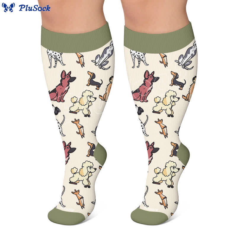 Chaussettes de compression Swan Cat grande taille - image 5