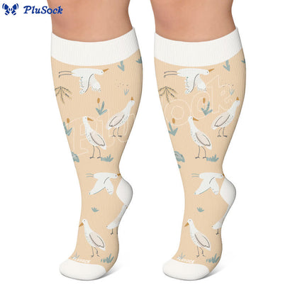 Chaussettes de compression Swan Cat grande taille - image 7