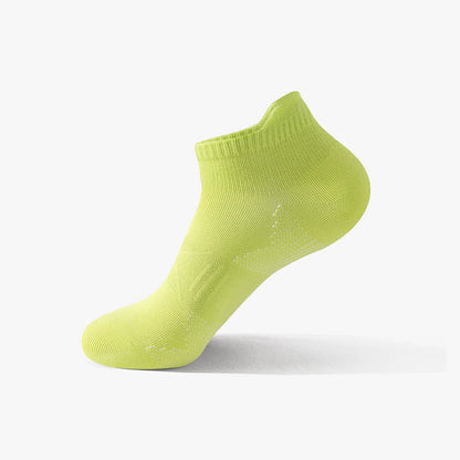Chaussettes de compression respirantes pour le sport (6 paires) - Vert fluorescent - EU38-43 (US5-9) - image 5