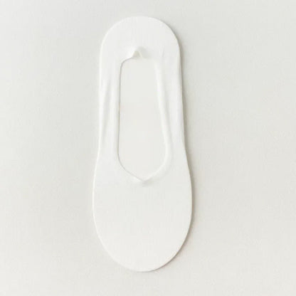 Chaussettes invisibles douces et rafraîchissantes en soie glacée (6 paires) - Blanc - EU39-45(US6-11) - image 8