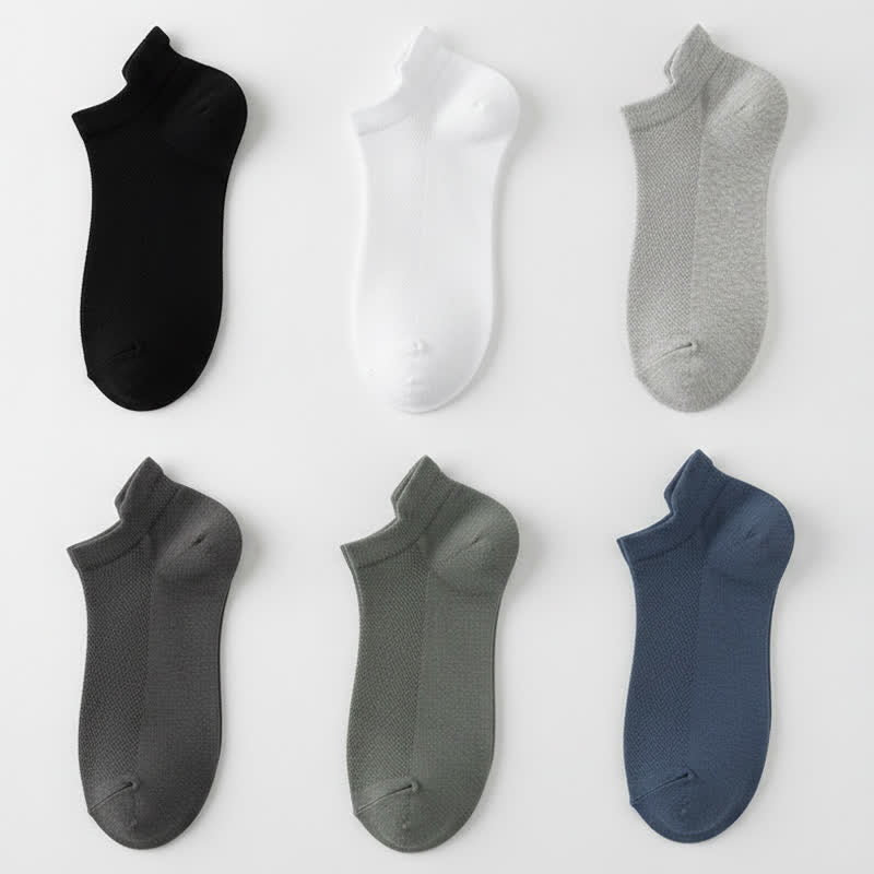 Chaussettes respirantes en maille (6 paires) - Multicolore - EU39-44(US6-10) - image 10