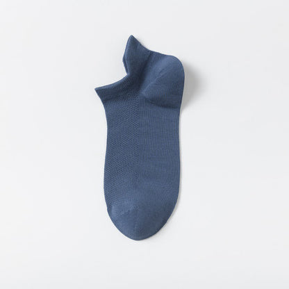 Chaussettes respirantes en maille (6 paires) - Bleu marine - EU39-44(US6-10) - image 5