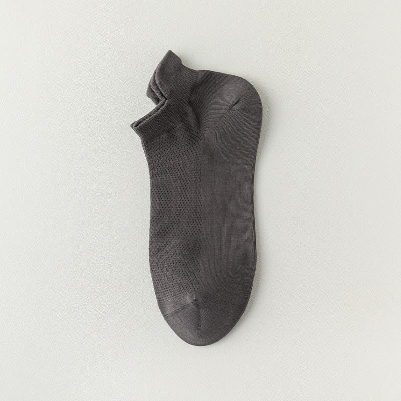 Chaussettes respirantes en maille (6 paires) - Gris foncé - EU39-44(US6-10) - image 9