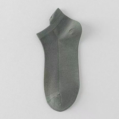 Chaussettes respirantes en maille (6 paires) - Vert armée - EU39-44(US6-10) - image 8