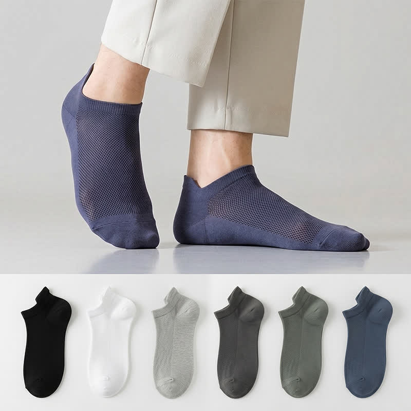 Chaussettes respirantes en maille (6 paires) - image 0