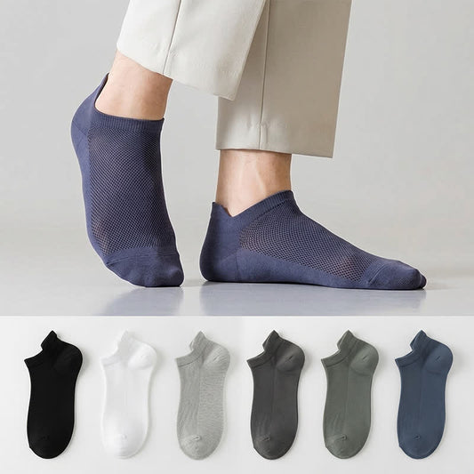 Chaussettes respirantes en maille (6 paires) - image 0