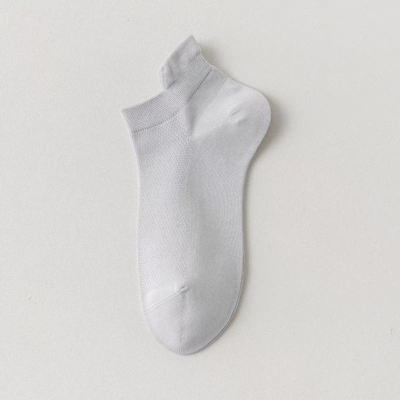 Chaussettes respirantes en maille (6 paires) - Gris clair - EU39-44(US6-10) - image 7
