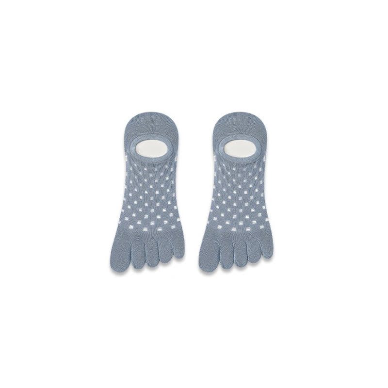 Chaussettes respirantes d'alignement des cinq orteils (3 paires) - Bleu - EU39-44(US6-10) - image 8