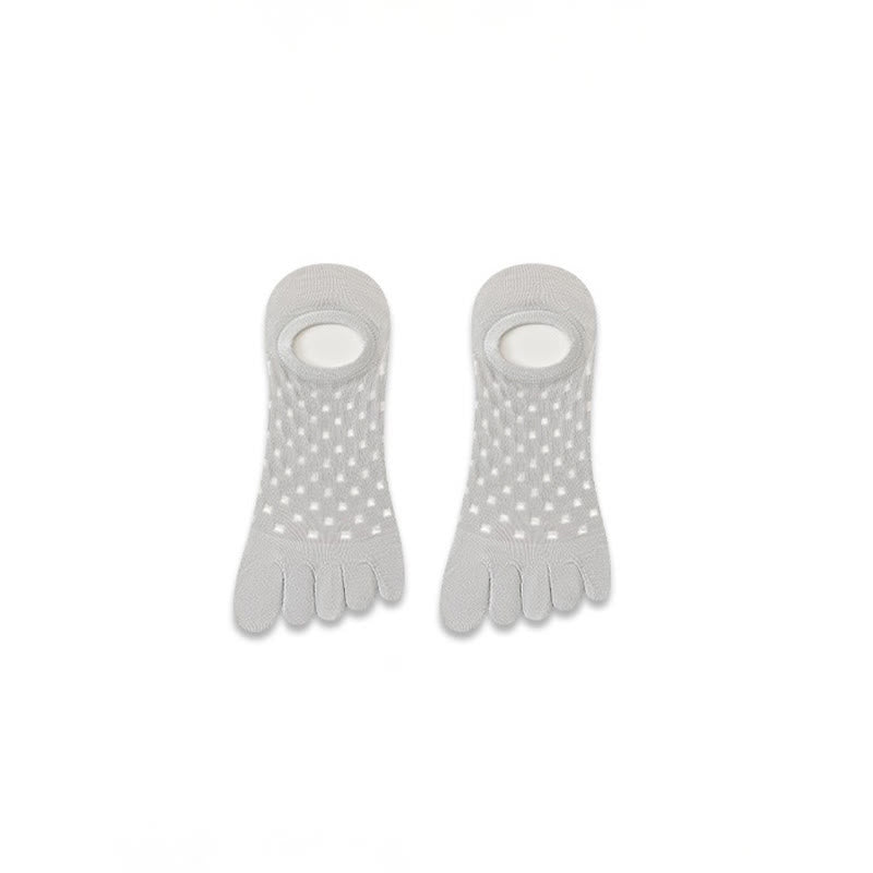 Chaussettes respirantes d'alignement des cinq orteils (3 paires) - Gris clair - EU39-44(US6-10) - image 7