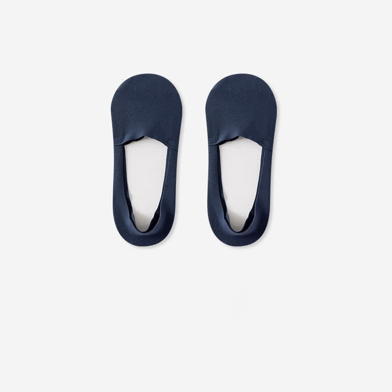 Chaussettes invisibles en coton respirant (3 paires) - Bleu marine - RU39-44 (US6-10) - image 7