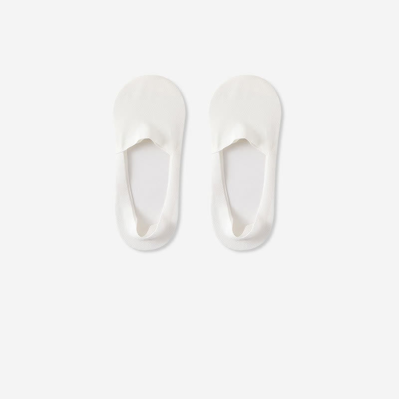 Chaussettes invisibles en coton respirant (3 paires) - Blanc - RU39-44 (US6-10) - image 3