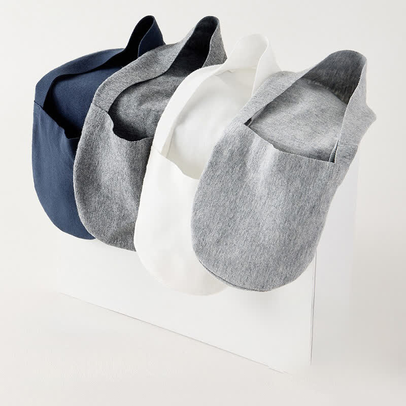 Chaussettes invisibles en coton respirant (3 paires) - image 2